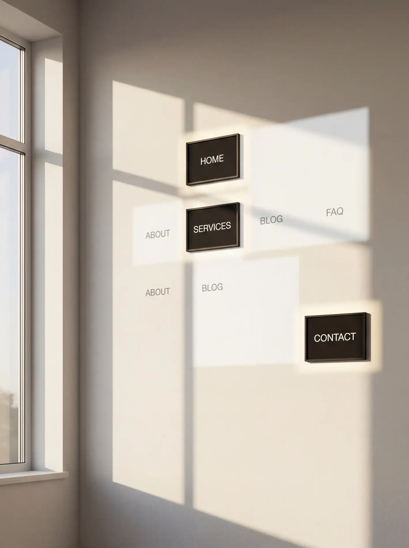 Website Struktur Dienstleister